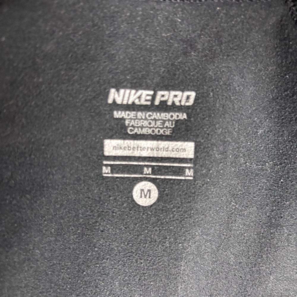 Nike Pro Black Athletic Jacket, Women’s - Picture 5 of 13